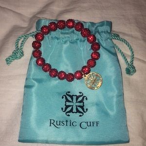 Rustic cuff bracelet